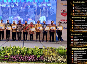 Itenas Won Four Categories on the Anugerah Wilayah LLDIKTI Wilayah IV 2023