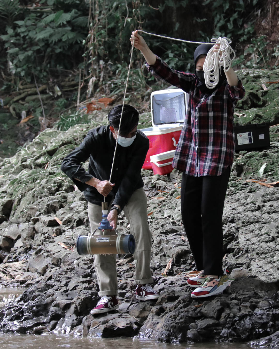 Kegiatan lapangan Teknik Lingkungan Itenas