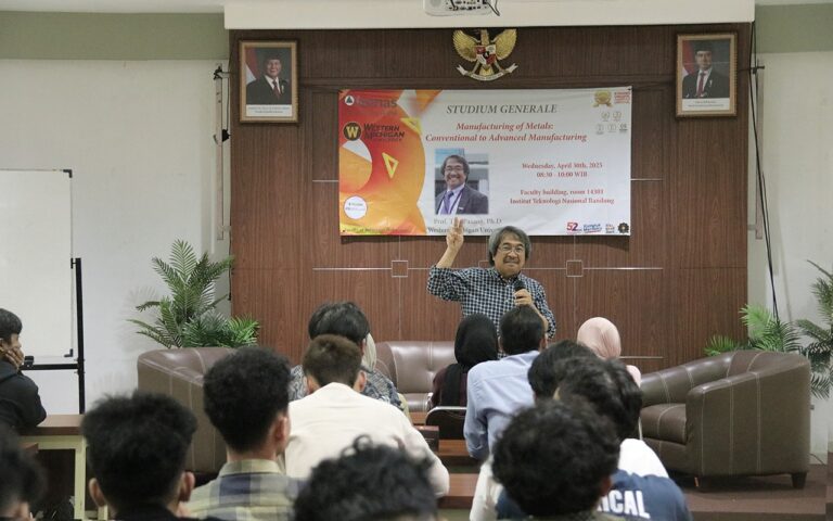 Studium Generale FTI Itenas: Prof. Tim Pasang Ph.D. Kupas Tuntas “Manufacturing of Metals: Conventional to Advanced Manufacturing” - Itenas