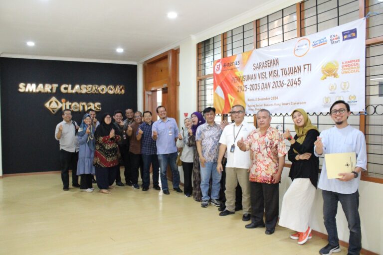 Sarasehan Penyusunan Visi, Misi, dan Tujuan FTI Itenas untuk Periode 2025-2045 - Itenas