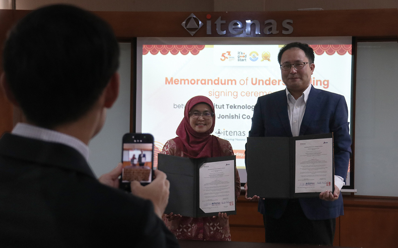 Perluas Peluang Karier Internasional, Itenas Jalin Kerja Sama Strategis dengan Jonishi Co., Ltd. Jepang