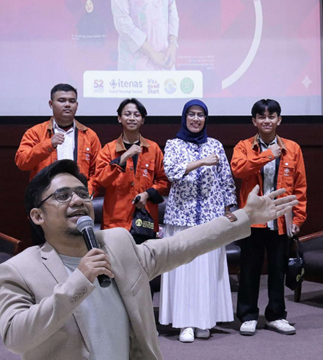 Hari Pertama Kuliah Umum PKBN Itenas 2025: Membangun Ketangguhan Generasi Z dan Memperkuat Wawasan Kebangsaan Mahasiswa Baru