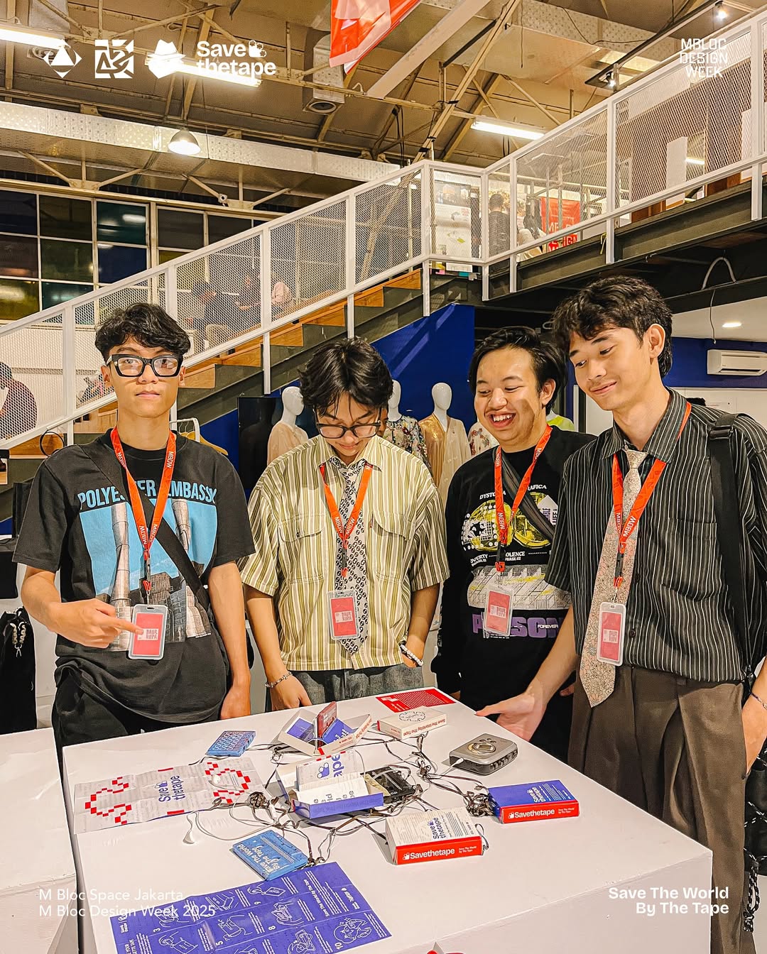 Berangkat dari Kelas, Lolos Kurasi Pameran Internasional : DKV Itenas Tampilkan Karya “Save The Tape” pada M Bloc Design Week 2025