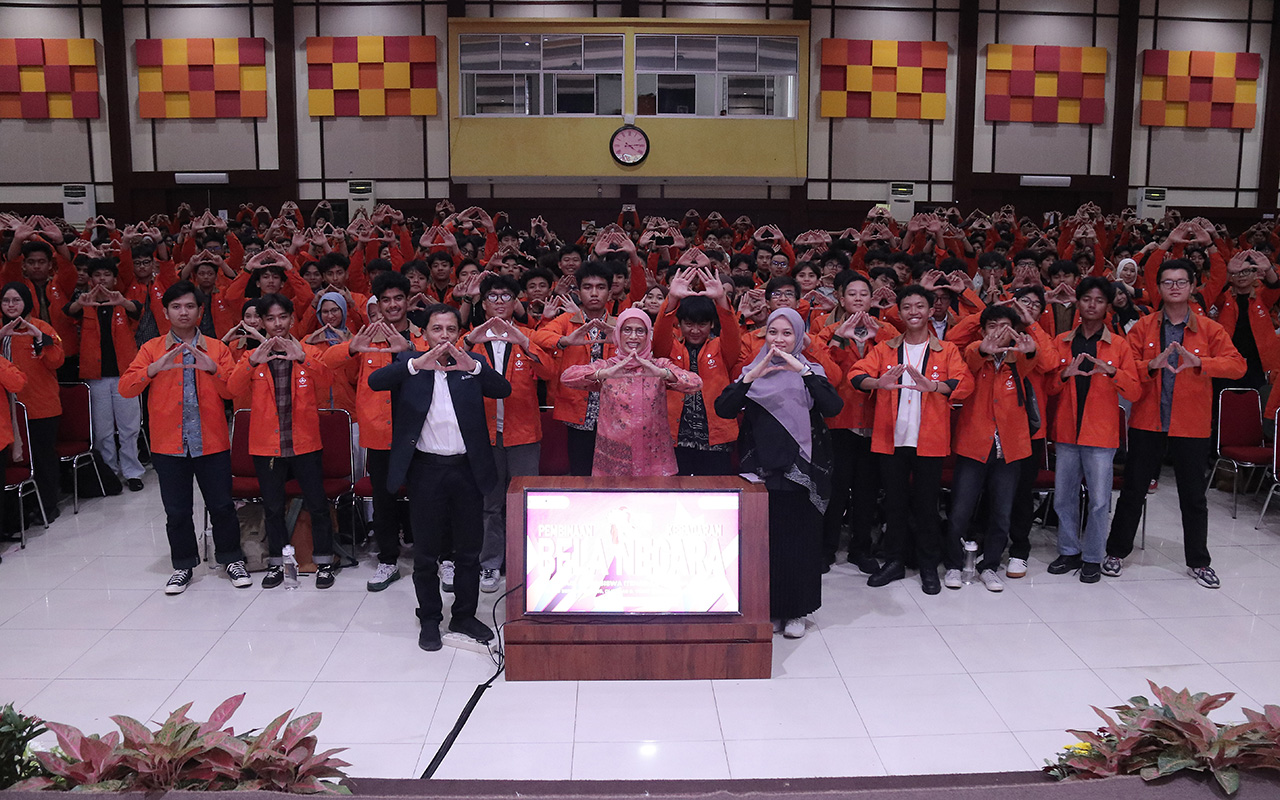 Bekali Mahasiswa Baru Wawasan Kebangsaan dan Nasionalisme Digital, Itenas Gelar Kuliah Umum Pembinaan Kesadaran Bela Negara 2026 Hari Pertama