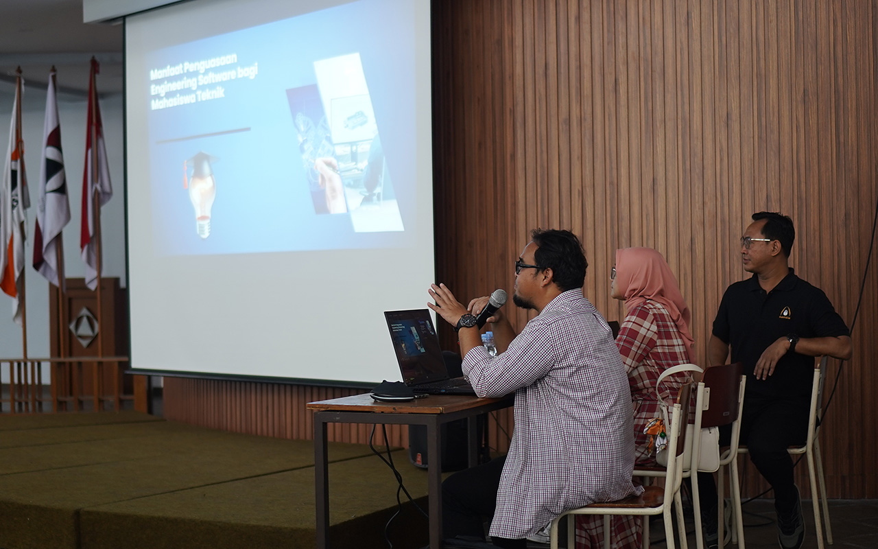 Perkuat Kompetensi Calon Engineer, Itenas Gelar Kuliah Tamu “3D Experience Software” Bersama Praktisi Industri