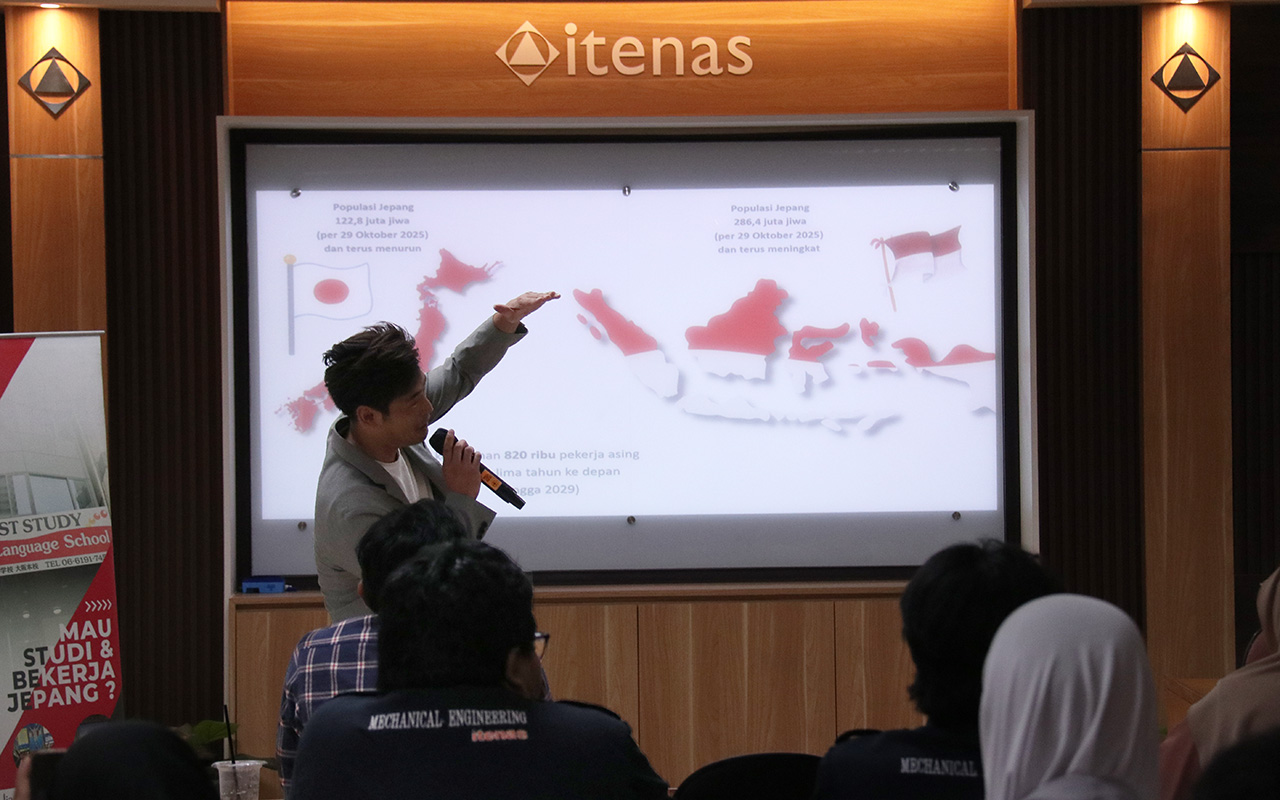 Seminar Studi Beasiswa Nihongo Gakkou: Buka Peluang Mahasiswa Itenas untuk Berkarir di Jepang