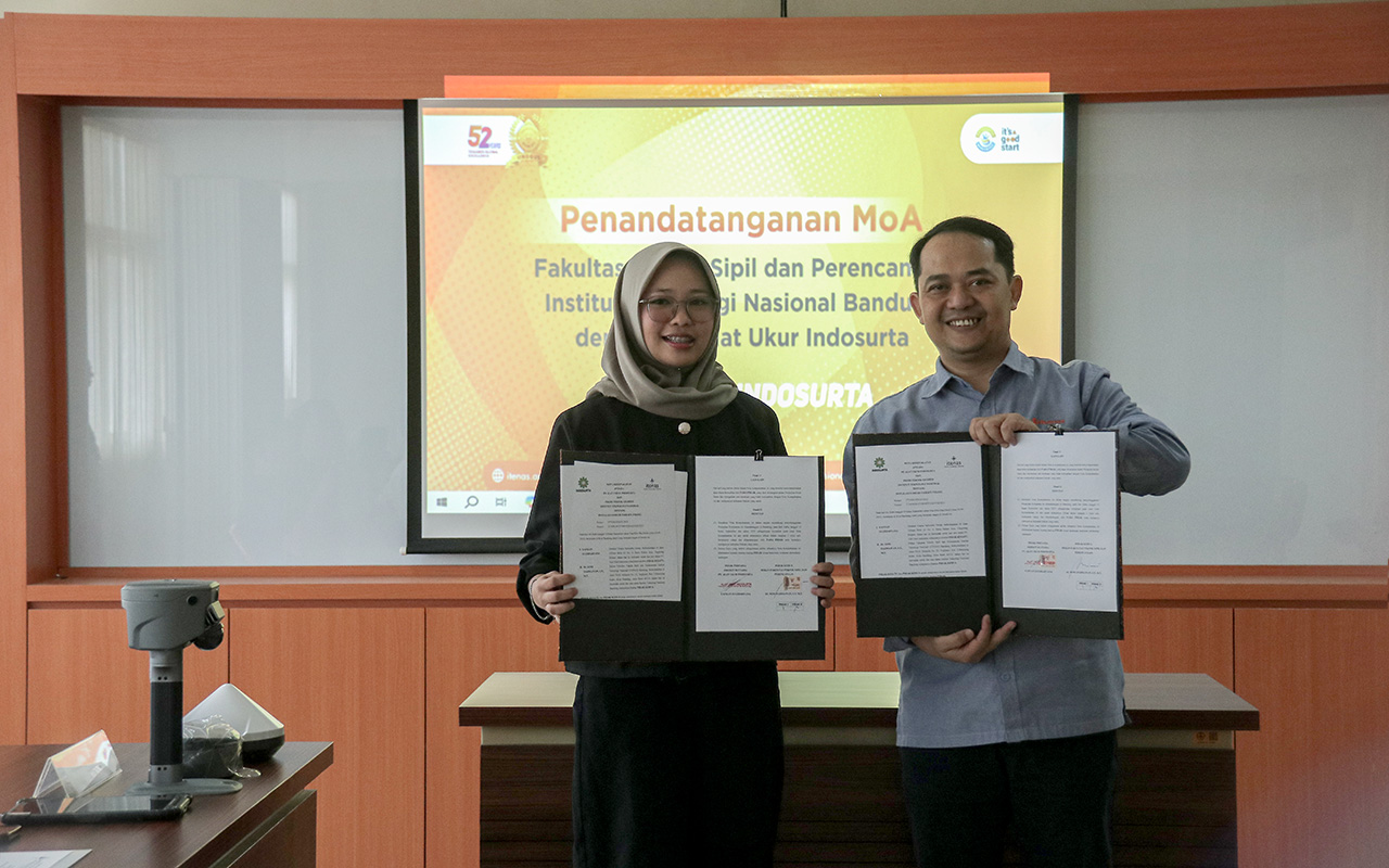 FTSP Itenas Tandatangani MoA dengan PT Alat Ukur Indosurta untuk Penguatan Kolaborasi di Bidang Geospasial