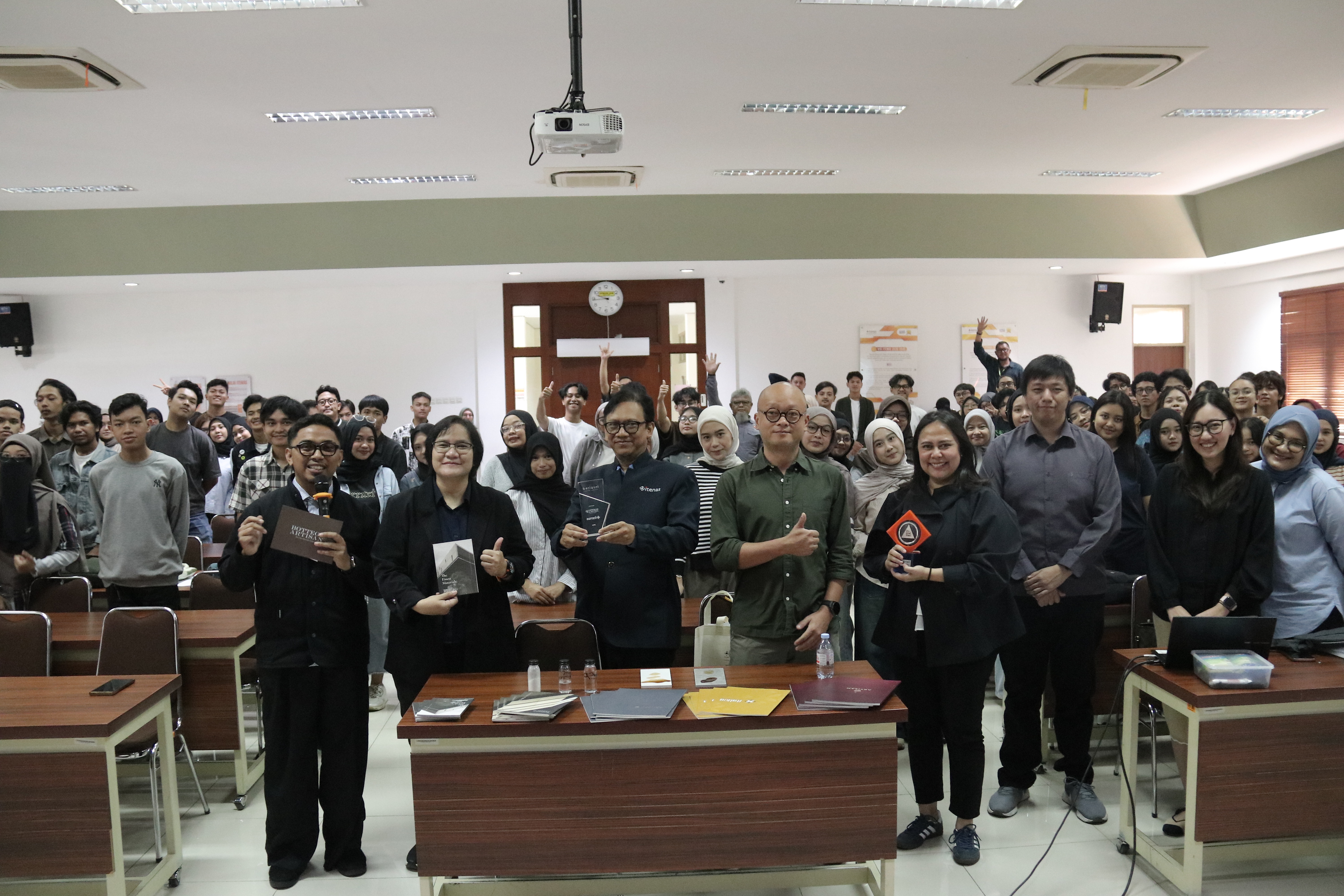 Usung Tema "Inspired Future Talent", Desain Interior FAD Itenas Gandeng Bottega & Artisan Gelar Workshop Interaktif dan Penandatanganan MoA