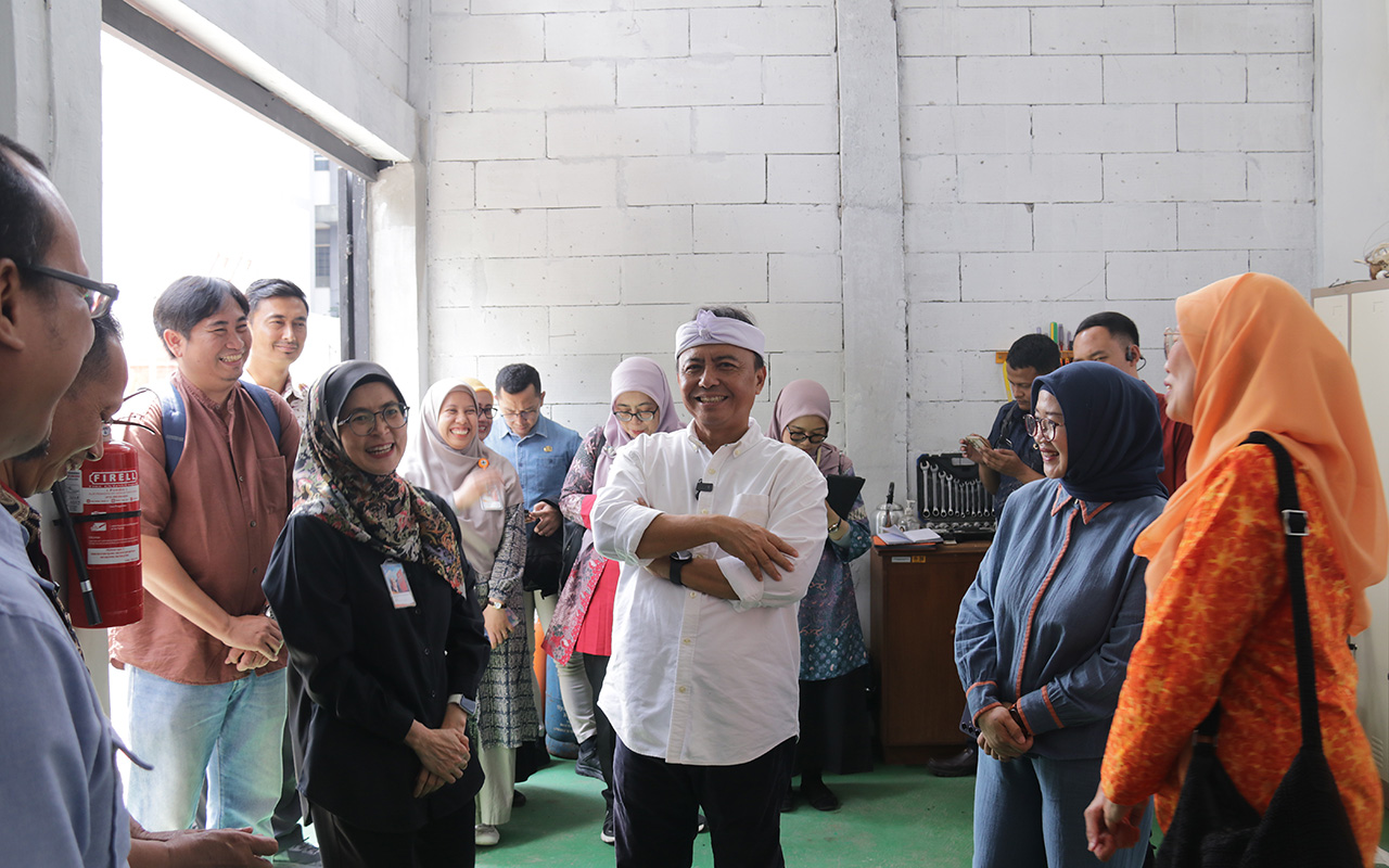 Sinergi Wujudkan Transisi Energi, Sekda dan Kadis DKPP Jawa Barat Tinjau Fasilitas BioCNG dan Waste to Energy Itenas