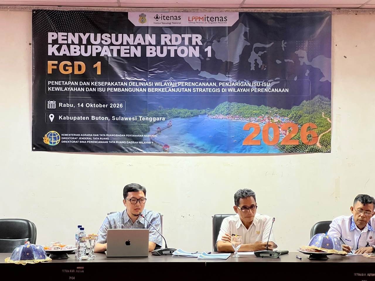 Susun Tata Ruang Rinci Kapontori dan Wabula, Kabupaten Buton Sepakati Batas Wilayah Perencanaan dan Jaring Isu Lingkungan