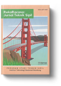  RekaRacana: Jurnal Teknil Sipil