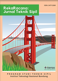  RekaRacana: Jurnal Teknil Sipil