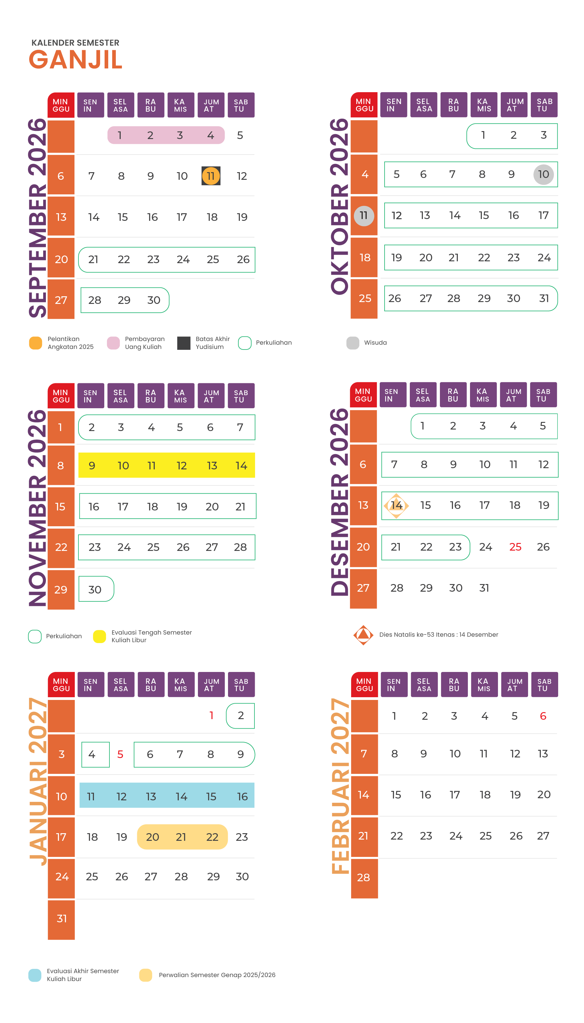 Kalender Akademik Itenas