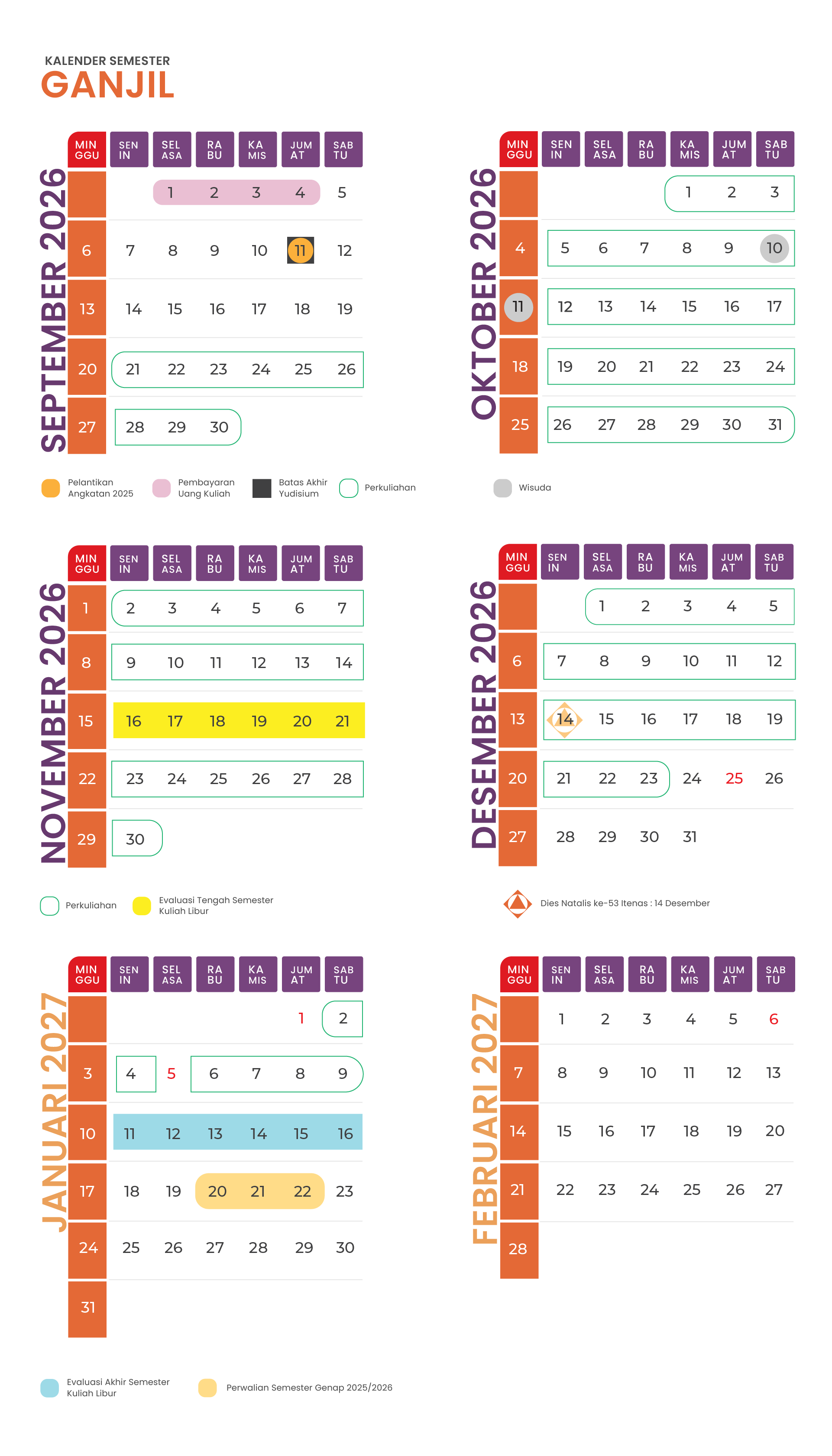 Kalender Akademik Itenas