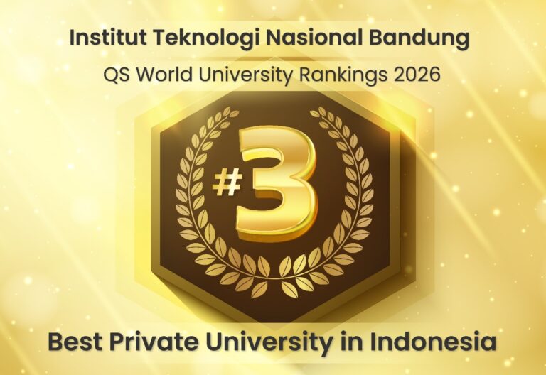 Itenas Bandung Raih Peringkat 3 Perguruan Tinggi Swasta Terbaik se-Indonesia versi QS WUR 2026