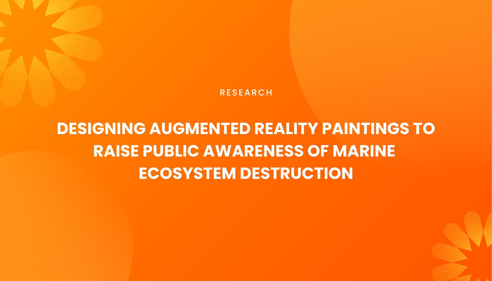 PERANCANGAN LUKISAN AUGMENTED REALITY DALAM MENINGKATKAN KESADARAN MASYARAKAT TERHADAP KERUSAKAN EKOSISTEM LAUT - Institut Teknologi Nasional Bandung