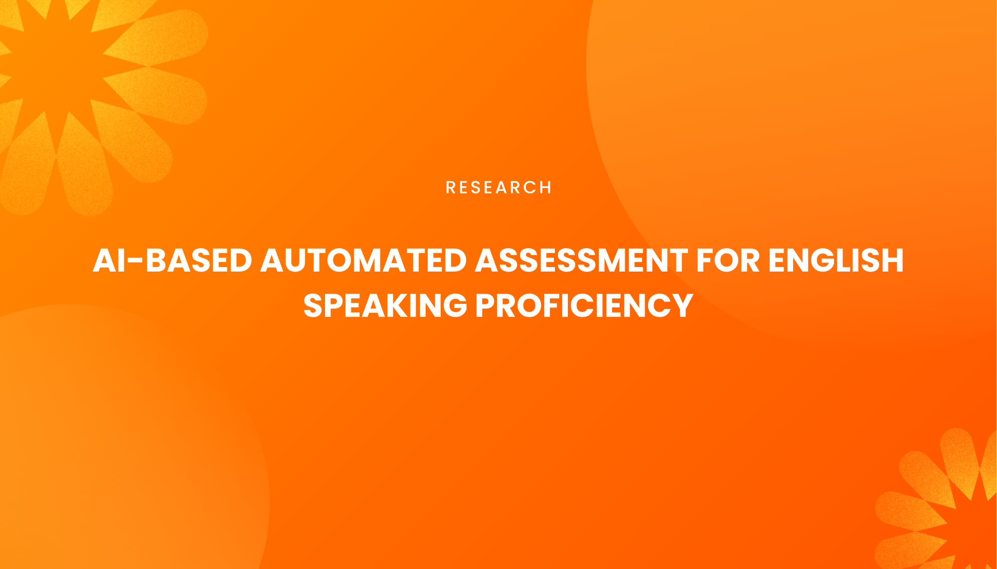 AI-BASED AUTOMATED ASSESSMENT FOR ENGLISH SPEAKING PROFICIENCY - Institut Teknologi Nasional Bandung