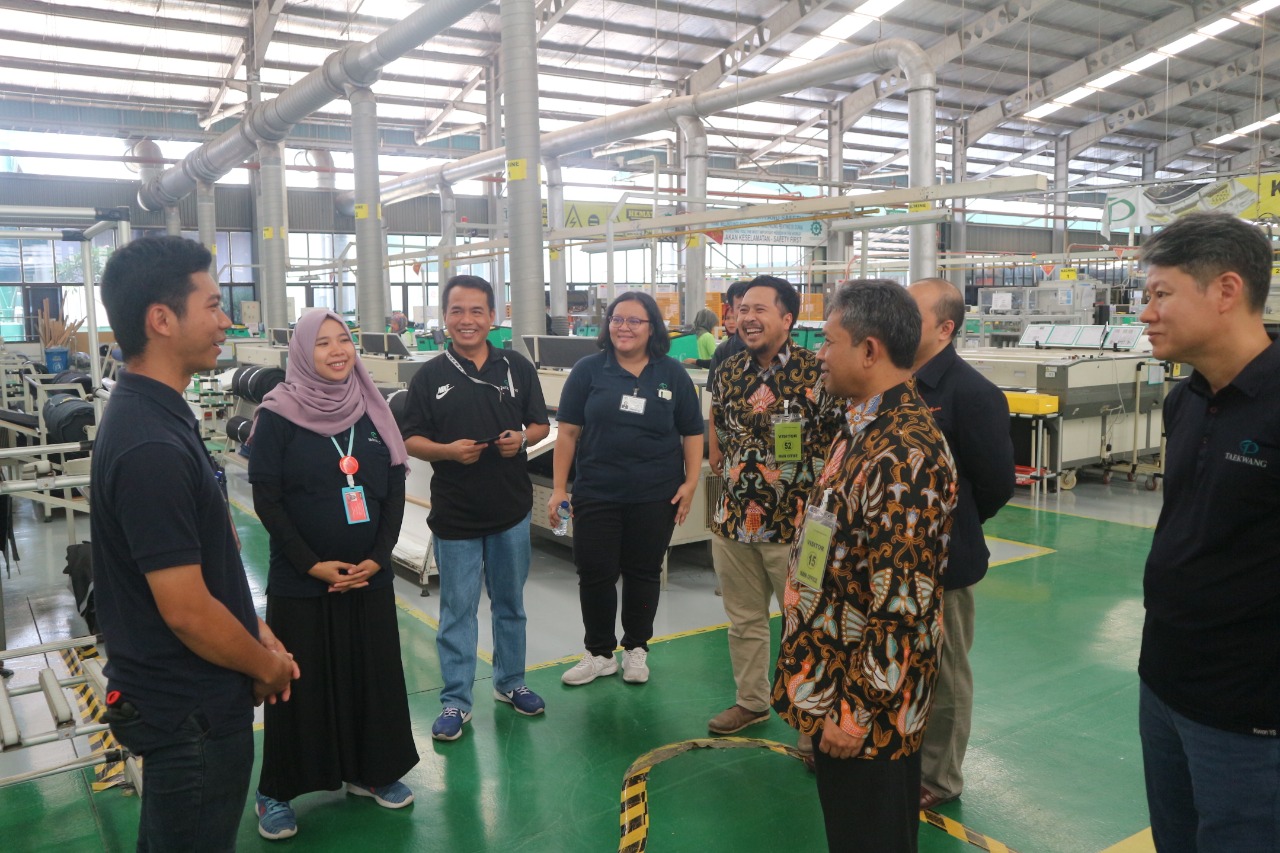 Kunjungan Industri Rektor Itenas ke TK Industrial Indonesia – Itenas
