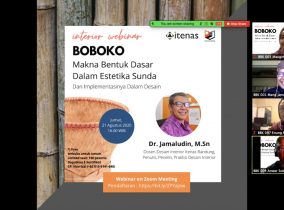 Webinar Prodi Desain Interior: BOBOKO, Makna Bentuk Dasar Dalam Estetika Sunda