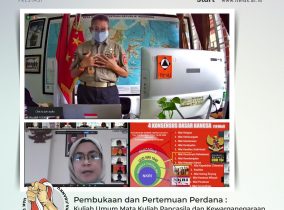 Pembukaan dan Pertemuan Perdana : Kuliah Umum Mata Kuliah Pancasila dan Kewarganegaraan / Pembinaan Kesadaran Bela Negara (PKBN)