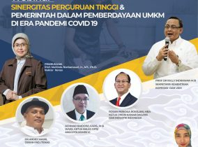 LP2M Itenas Bandung Mengadakan Webinar Sinergi Perguruan Tinggi & Pemerintah