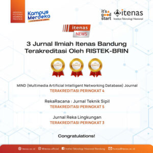 3 jurnal ilmiah terbitan institut teknologi nasional