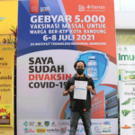 Gebyar Vaksinasi Massal Dosis Pertama Telah Usai : Itenas Memberikan Apresiasi kepada Seluruh Pihak yang Telah Mendukung.