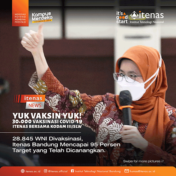 28.845 WNI Divaksinasi, Itenas Bandung Mencapai 95 Persen Target yang Telah Dicanangkan.
