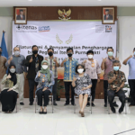 Silaturahmi dan Penyampaian Penghargaan bagi Pegawai Itenas Purnabakti 2021