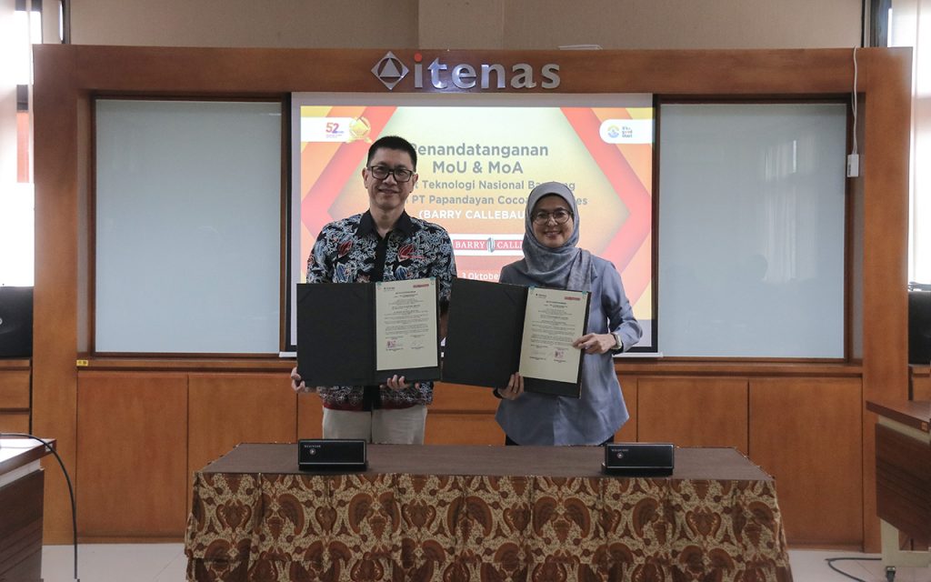 Itenas dan PT Papandayan Cocoa Industries (Barry Callebaut) Tandatangani MoU & MoA, Perkuat Kolaborasi Akademik dan Industri